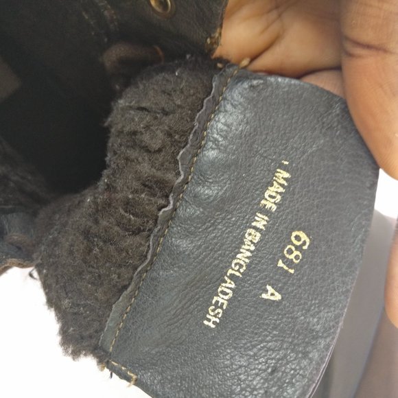 Vintage WATERPROOF LEATHER Ultra-Goretex All season Fur lined Winter Hiker boot - Picture 8 of 14